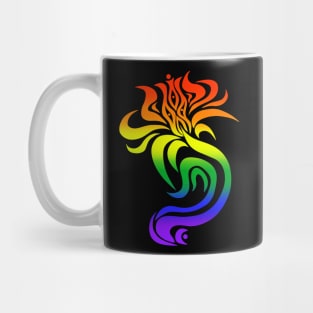 Dark flower (Rainbow) Mug